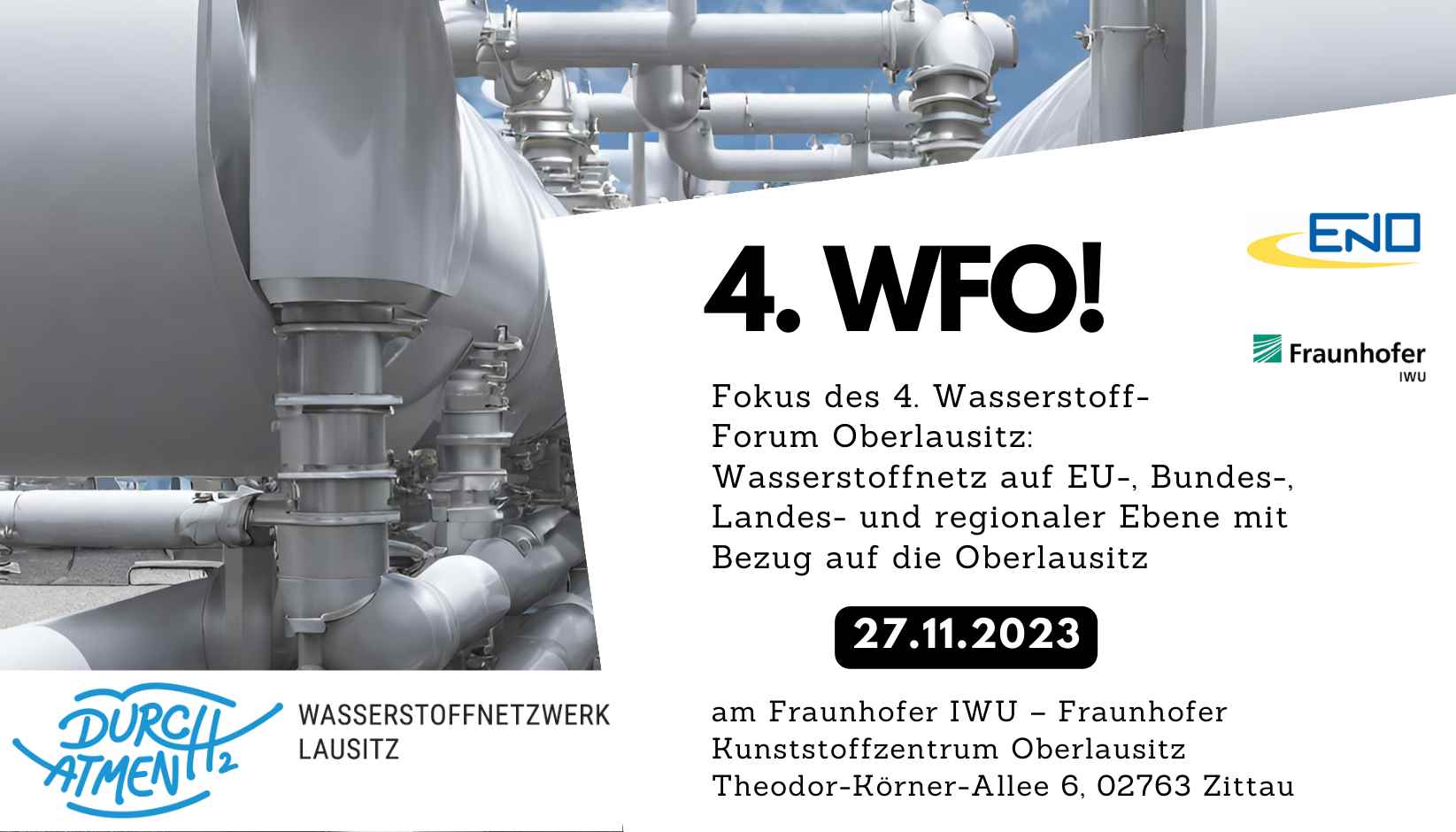 Einladung zum 4. Wasserstofforum Oberlausitz