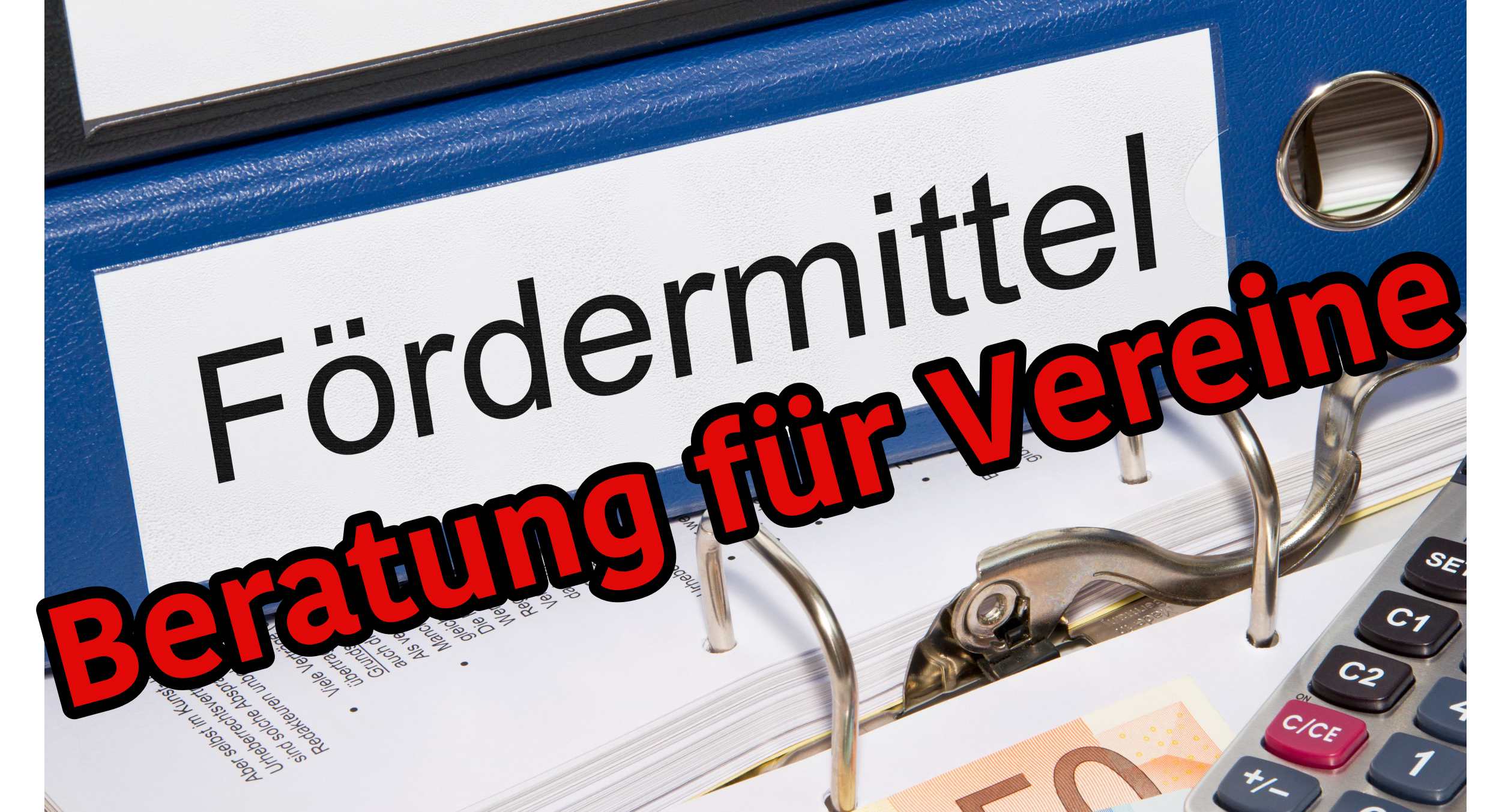 Einladung für Vereine - Fördermittelberatung & Antragstellung