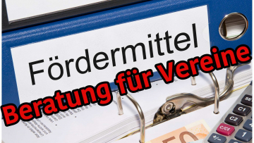 Einladung für Vereine - Fördermittelberatung & Antragstellung