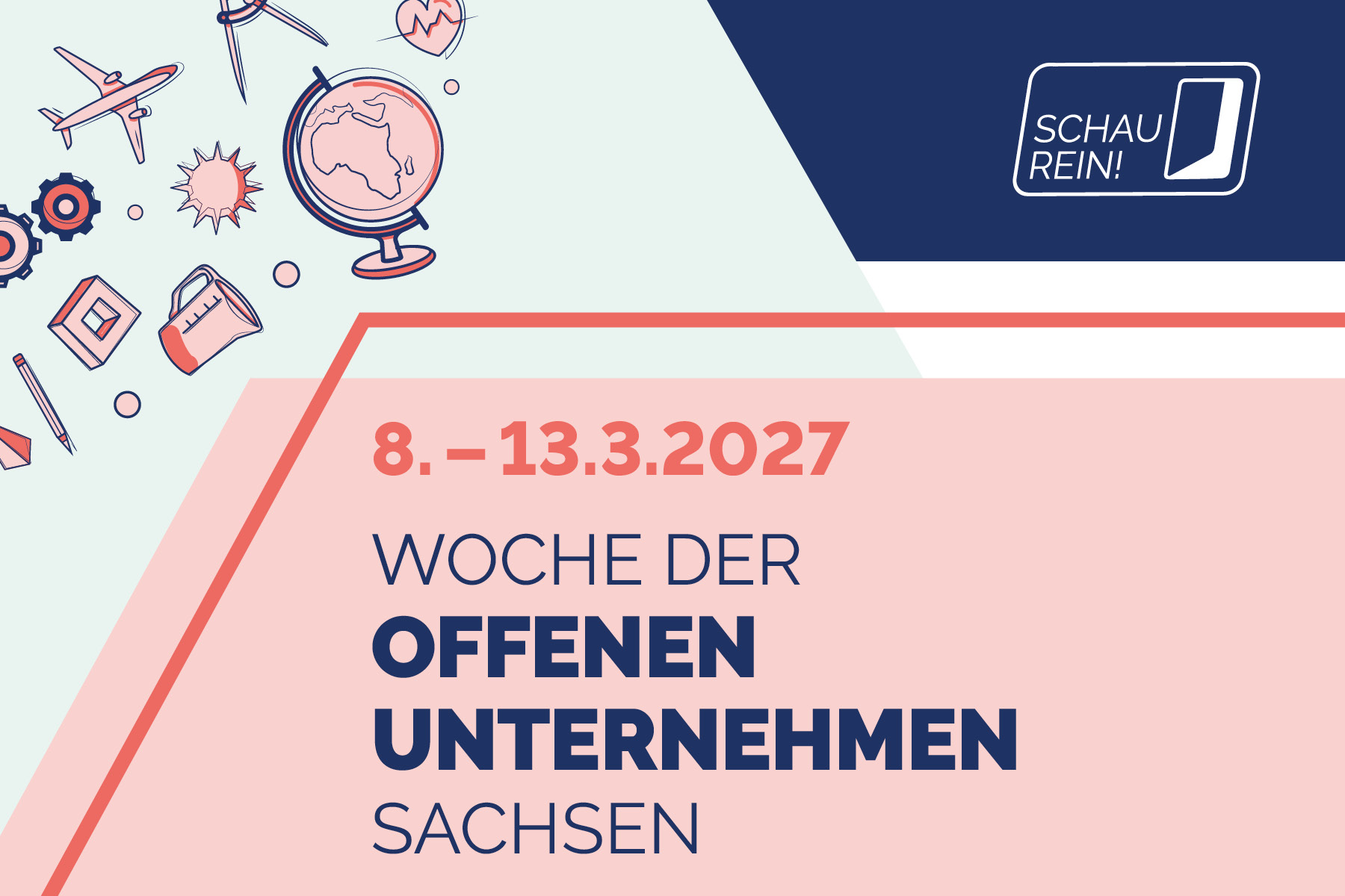 SCHAU REIN! – Woche der offenen Unternehmen Sachsen 2027 – Jetzt Angebote einstellen!